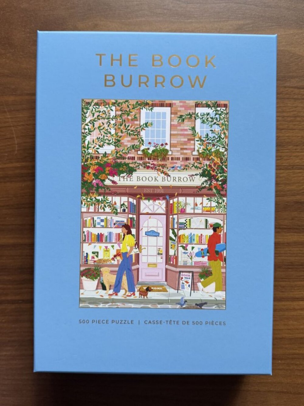 The Book Burrow by Rachel Joanis x Hobbry 500-piece Jigsaw Puzzle NEW